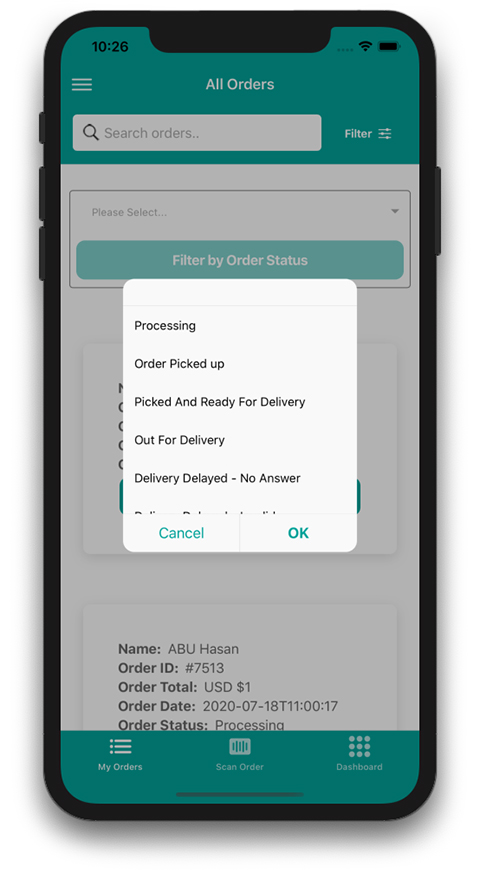 Dokan Order Manager Android iOS Apps For Vendors Using Ionic 5 Angular